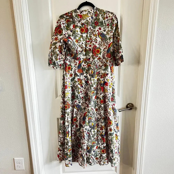 219 Tory Burch Printed Shirt Dress Promised Land Size XS - Picture 7 of 7